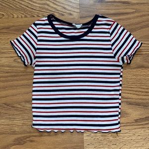 Garage Striped Basic Tee